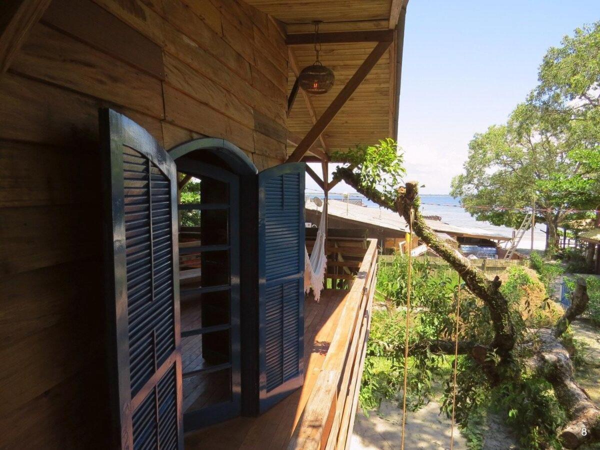 Casa Estilosa e Rústica com Vista para o Pôr do Sol da Ilha do Mel! Extérieur photo