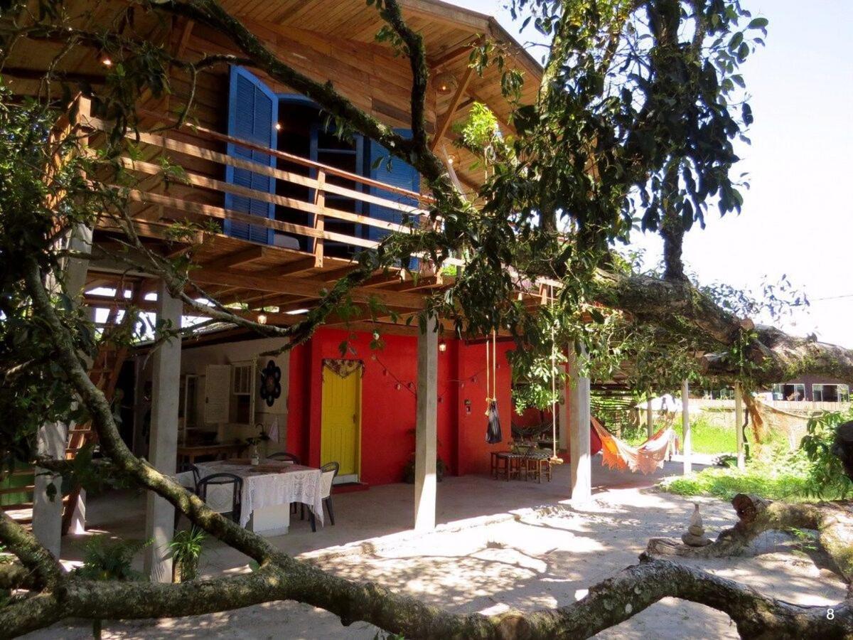 Casa Estilosa e Rústica com Vista para o Pôr do Sol da Ilha do Mel! Extérieur photo
