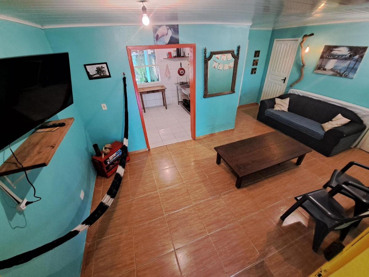 Casa Estilosa e Rústica com Vista para o Pôr do Sol da Ilha do Mel! Extérieur photo