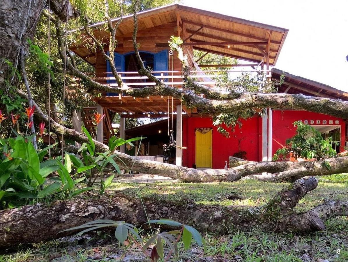 Casa Estilosa e Rústica com Vista para o Pôr do Sol da Ilha do Mel! Extérieur photo