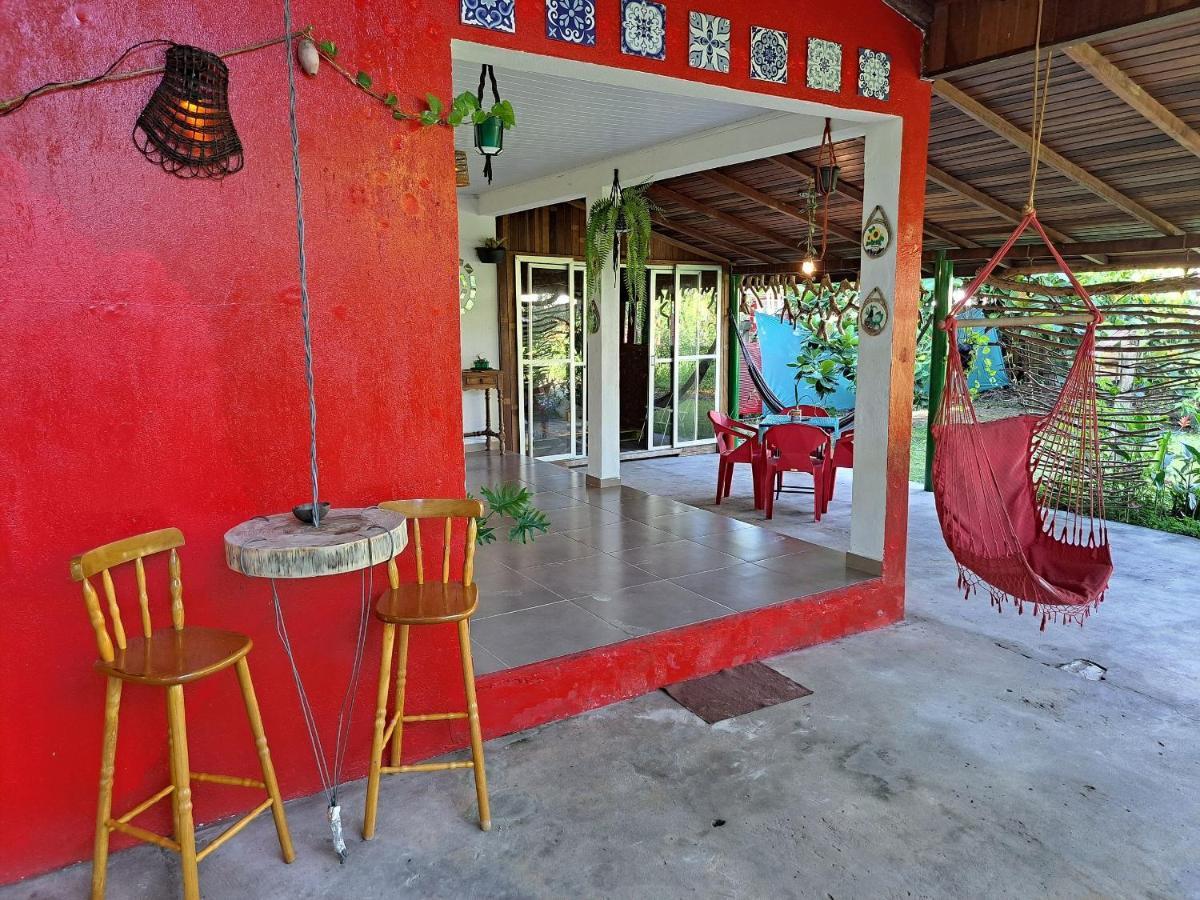 Casa Estilosa e Rústica com Vista para o Pôr do Sol da Ilha do Mel! Extérieur photo