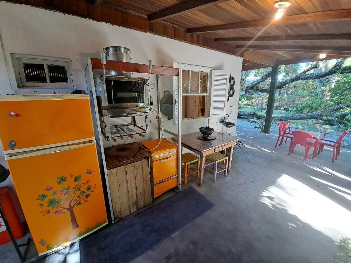 Casa Estilosa e Rústica com Vista para o Pôr do Sol da Ilha do Mel! Extérieur photo