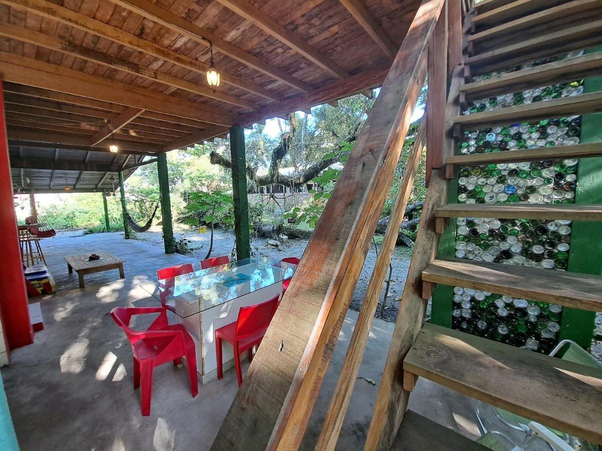 Casa Estilosa e Rústica com Vista para o Pôr do Sol da Ilha do Mel! Extérieur photo