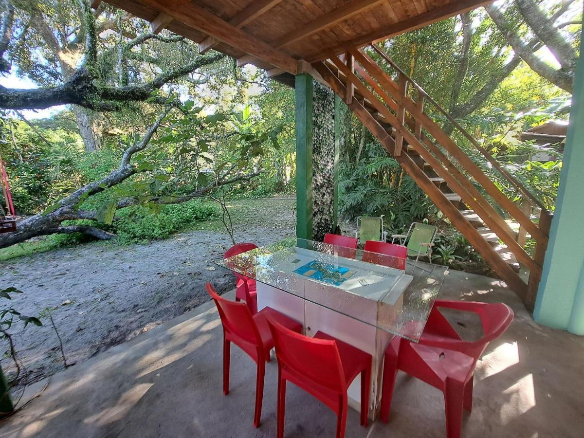 Casa Estilosa e Rústica com Vista para o Pôr do Sol da Ilha do Mel! Extérieur photo